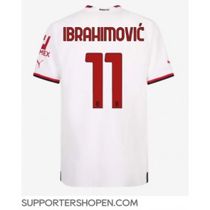 AC Milan Zlatan Ibrahimovic #11 Borta Matchtröja 2022-23 Kortärmad